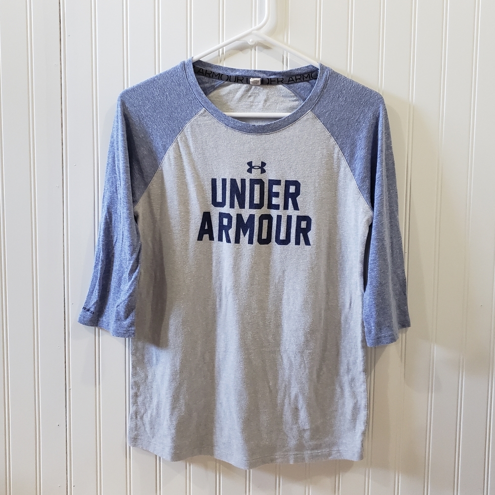 Under Armour 3/4 Sleeve Tee Sz M